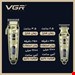  ماشین اصلاح موی سر و صورت وی جی ار مدل V-643+5Vadapter مجموعه دو عددی