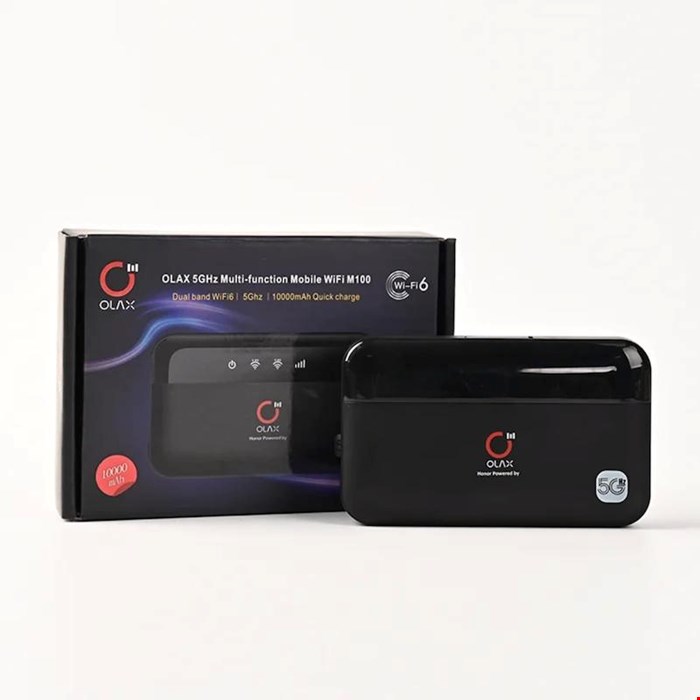 مودم olax 5ghz multi function mobile wifi m100
