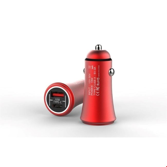 شارژر فندکی تایپ سی مدل RX-605