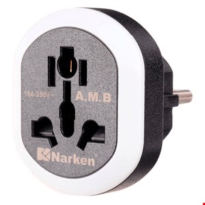 تبدیل 3به 2 narken چراغ دار